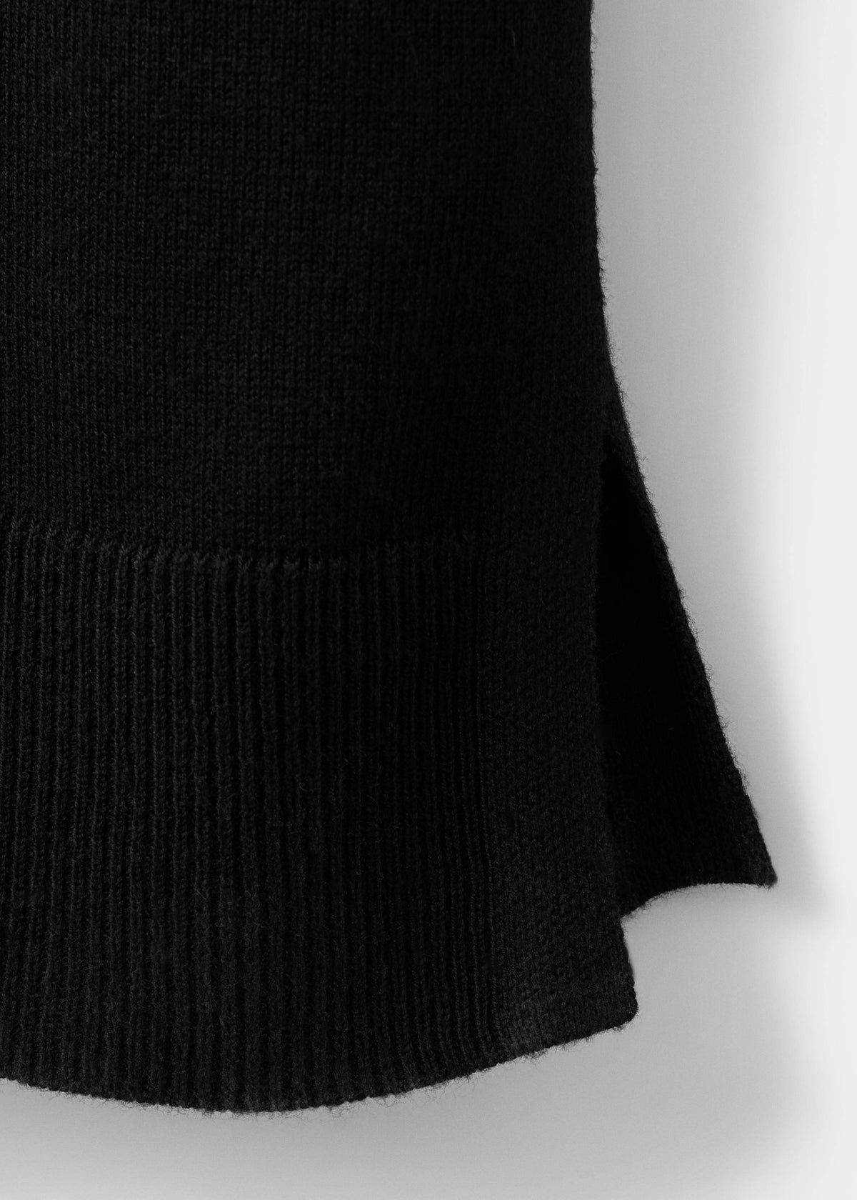 Knot knitted dress
