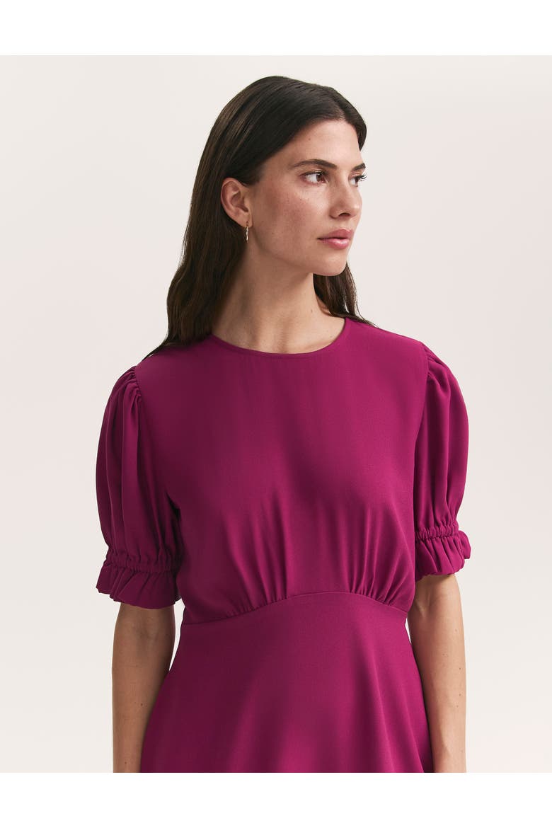 Mela Chiffon Midi Tea Dress