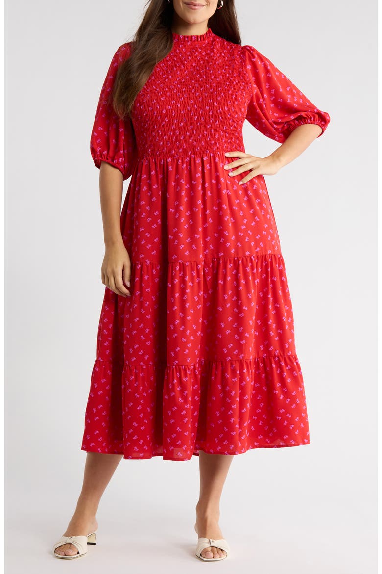 Tayla Bow Print Dress