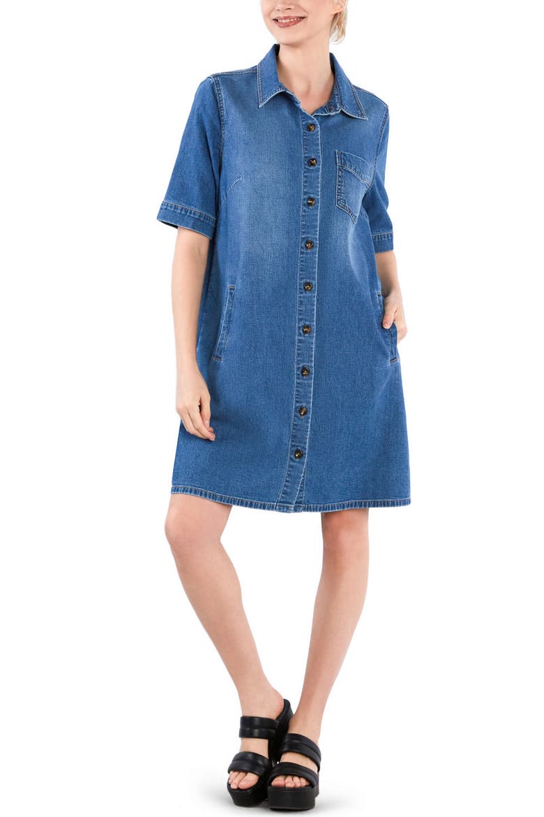 Cora Denim Shirtdress