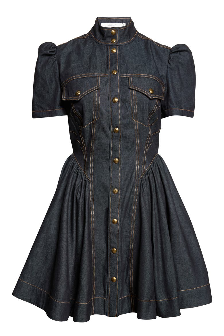 Denim Corset Minidress