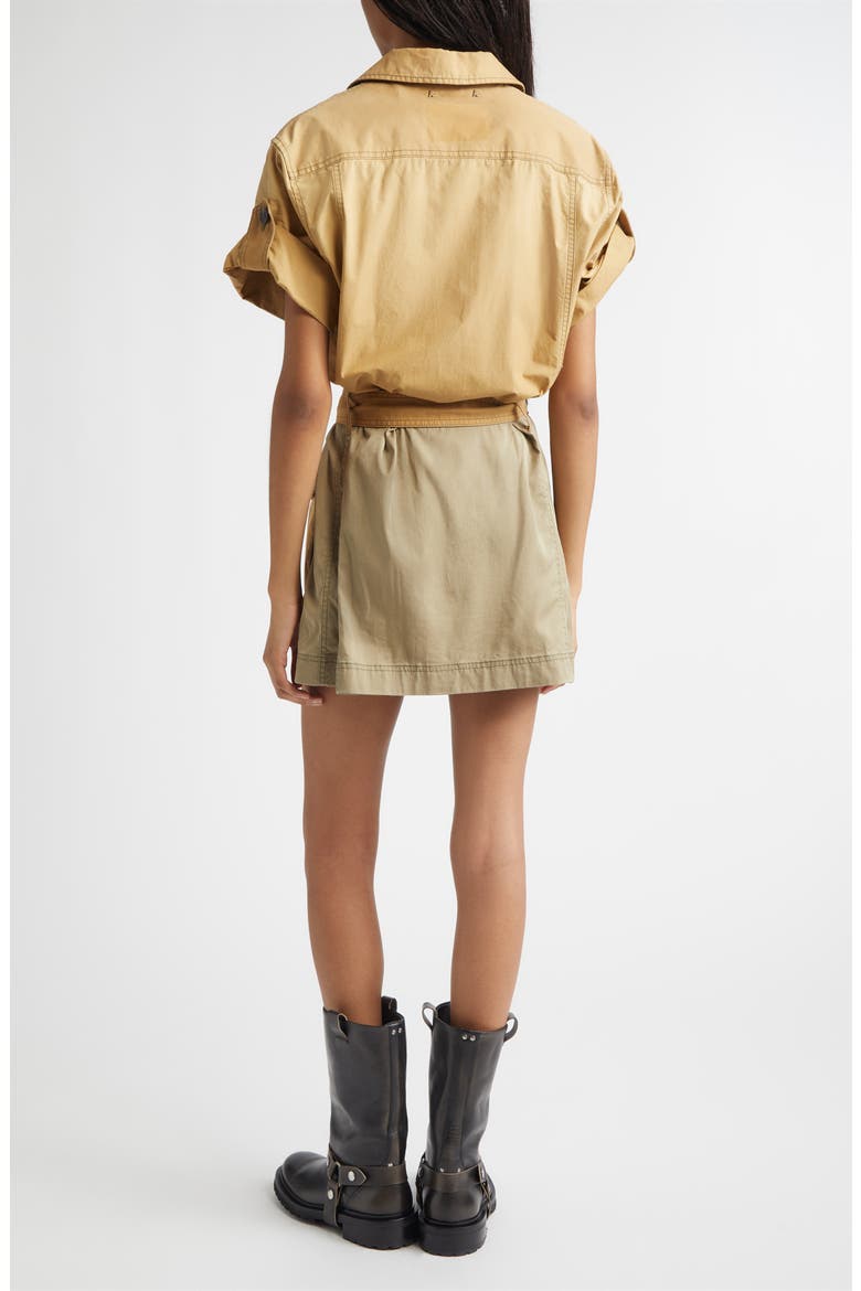 Journey Pamela Saharian Cotton Mini Shirtdress