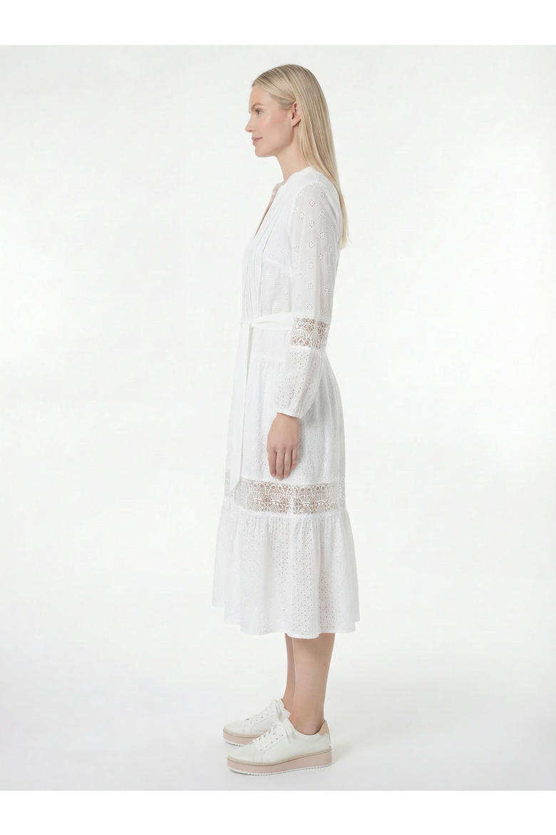 Eyelet Border Dress