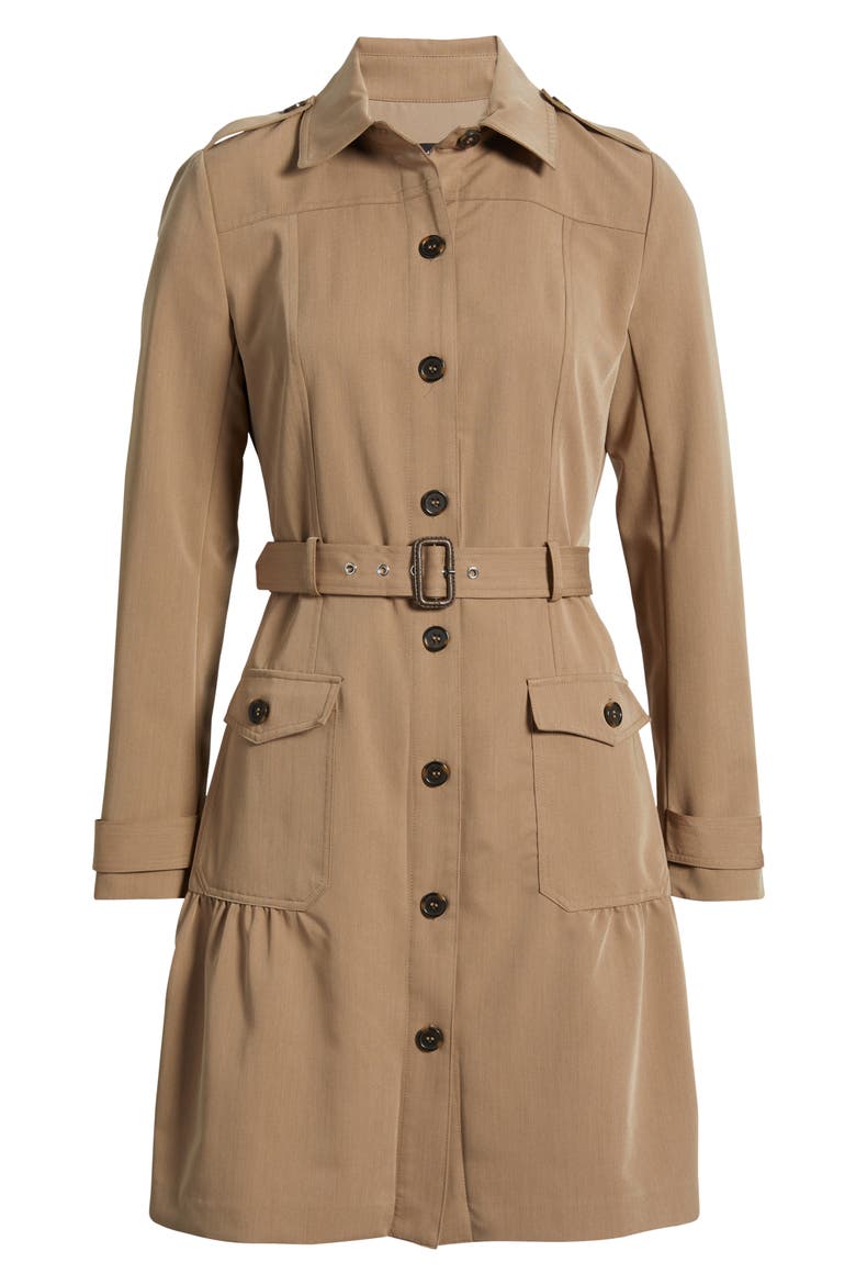 Safari Belted Long Sleeve Minidress
