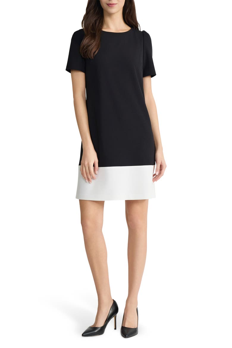 Colorblock Shift Dress