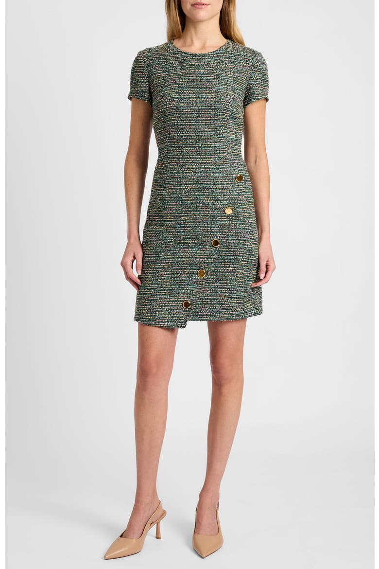 Loni A-Line Short Sleeve Dress