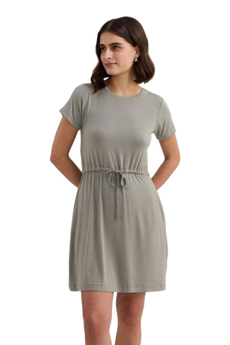 Comfortable Drawstring Short Dress