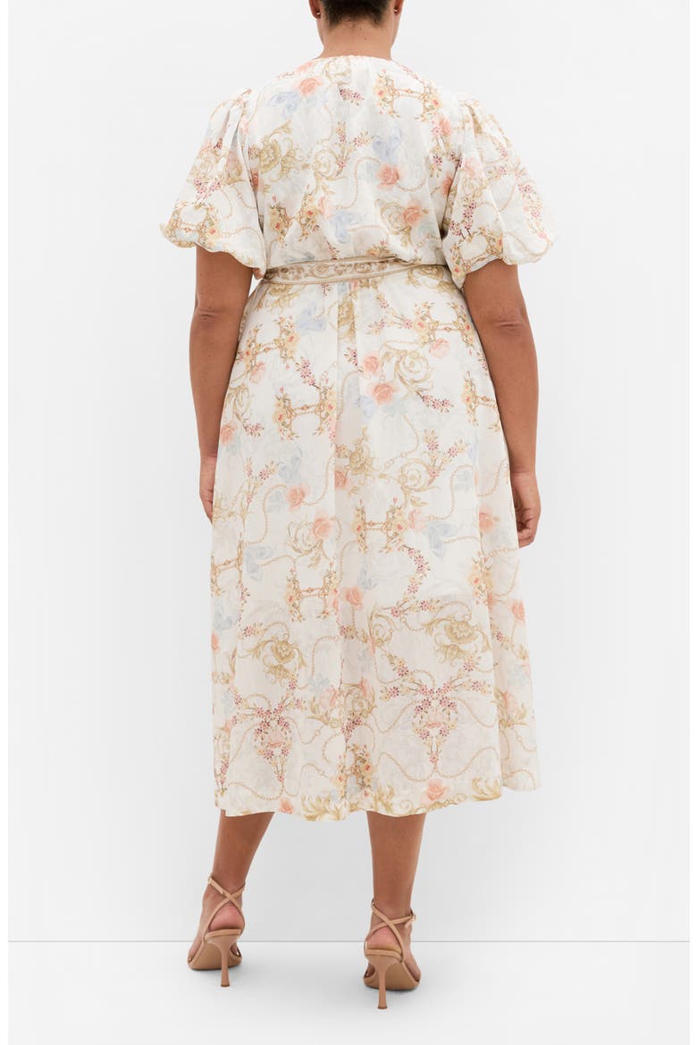 Anastasia Print Wrap Dress