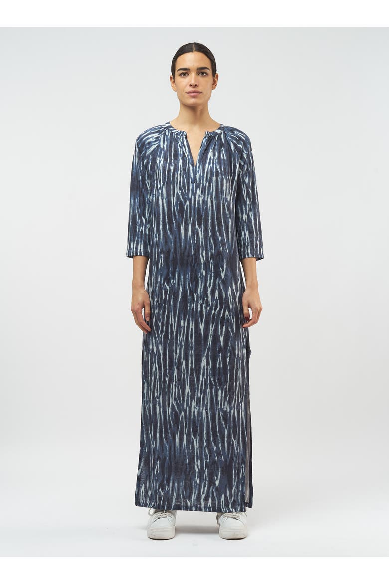 Stretch Linen Maxi Dress