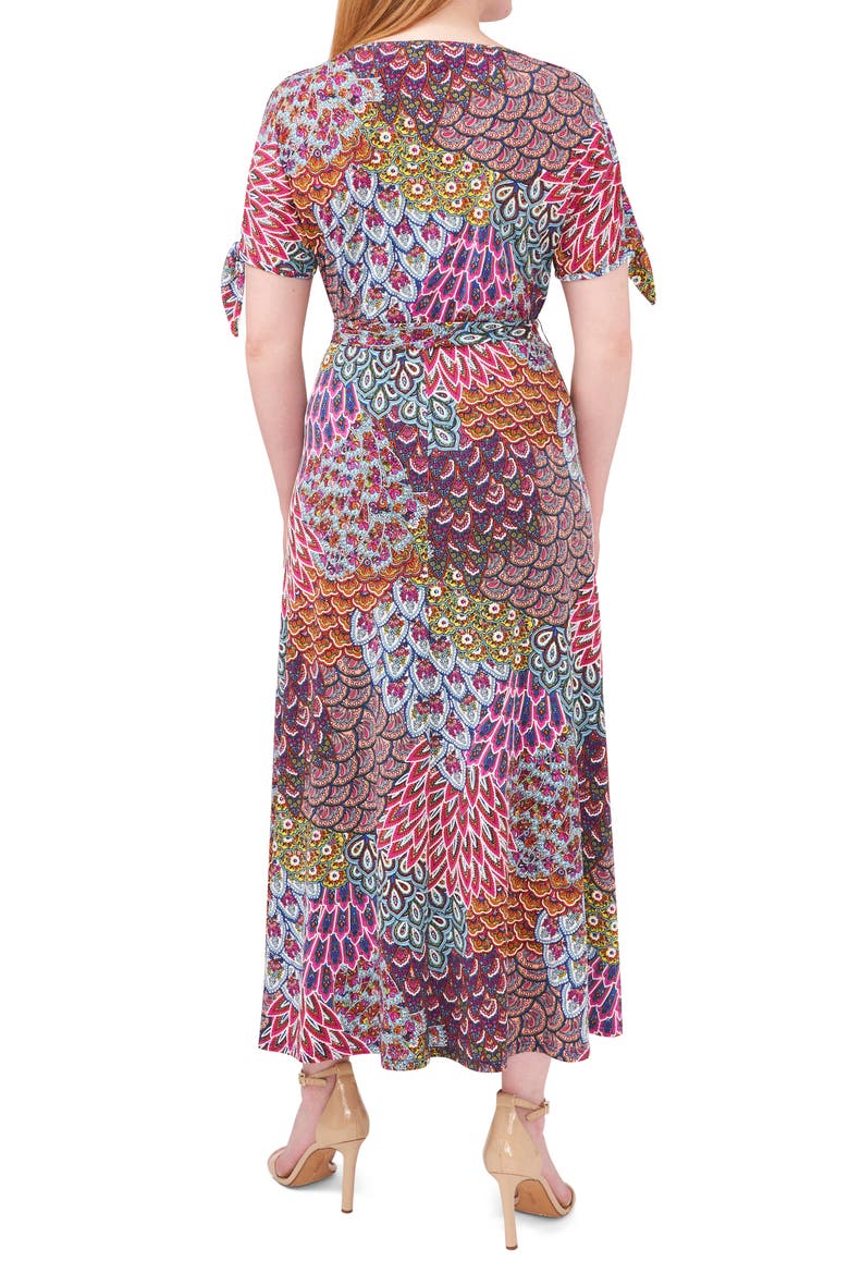 Split Sleeve Midi Dress