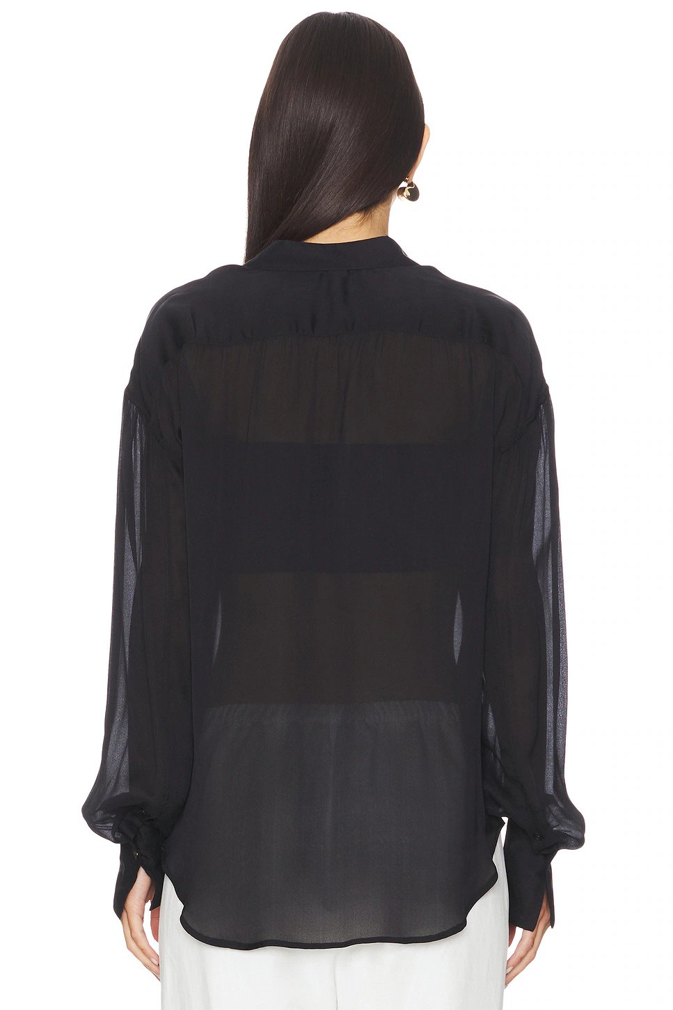 ADYELA Arc Shirt in Black - Image 4