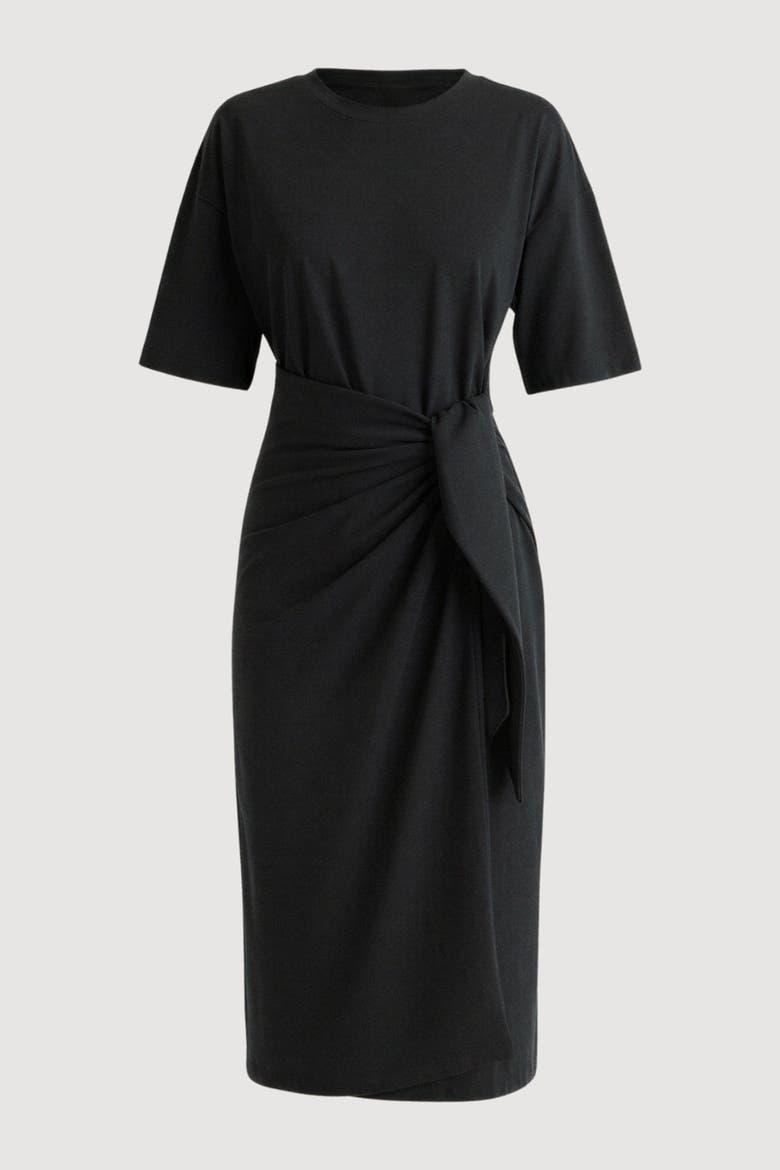 Noa Organic Cotton T-Shirt Wrap Dress