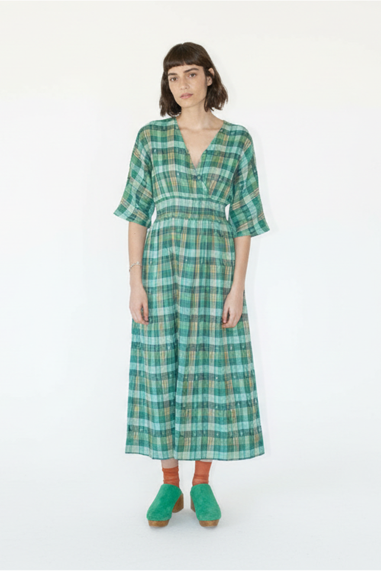 Dani Cross Front Midi Dress