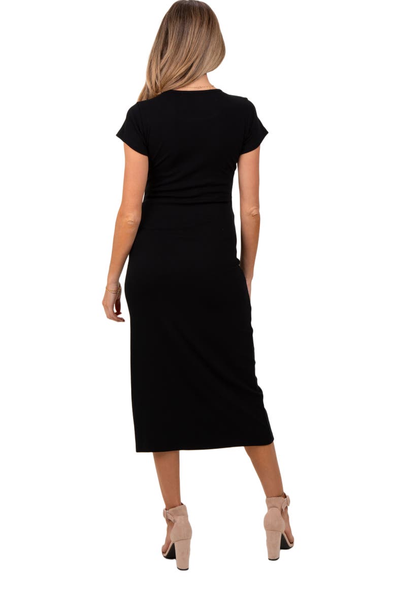 Basic Crewneck Midi Dress