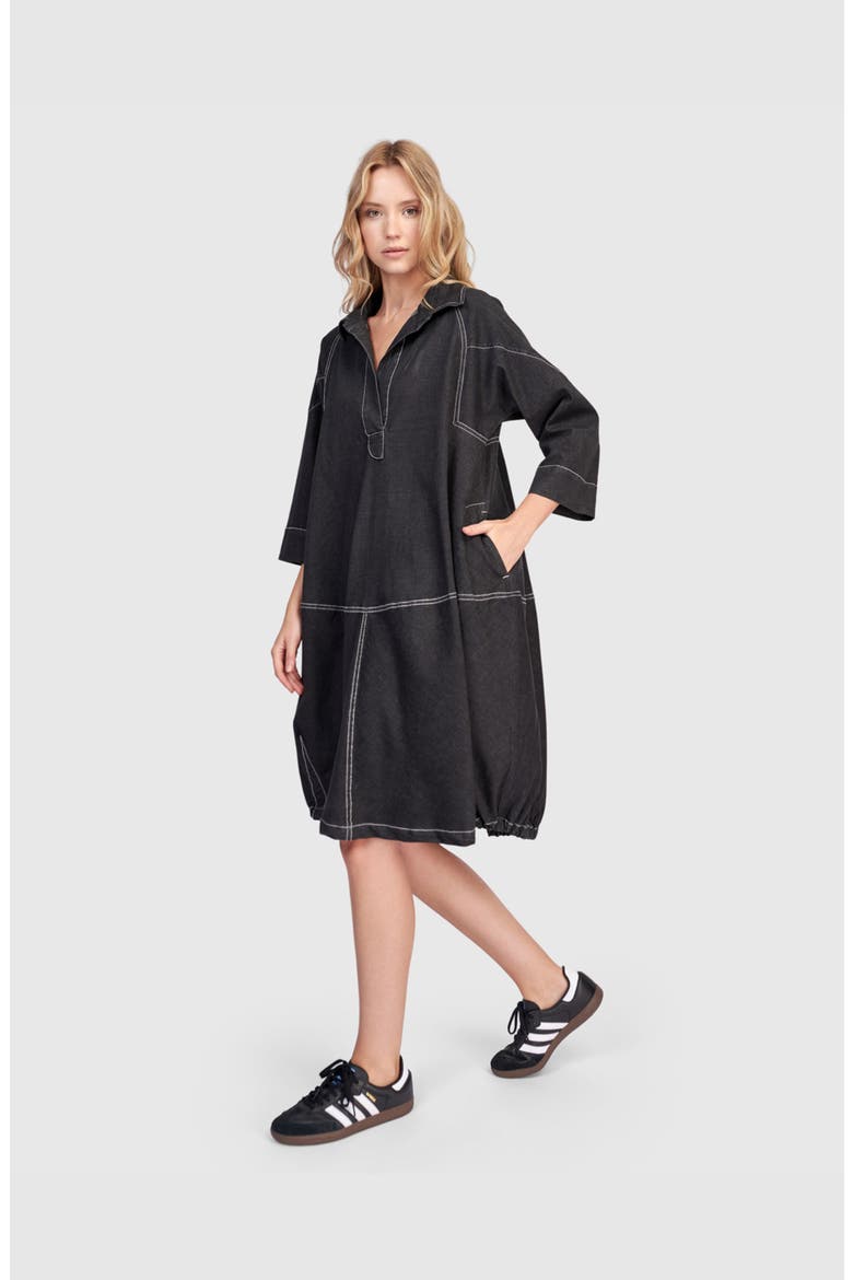 Panama Oversized Shirt Dress