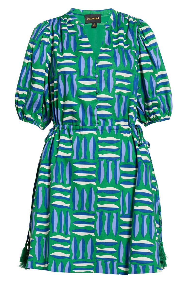 Hesper Marlin Print Cotton Minidress