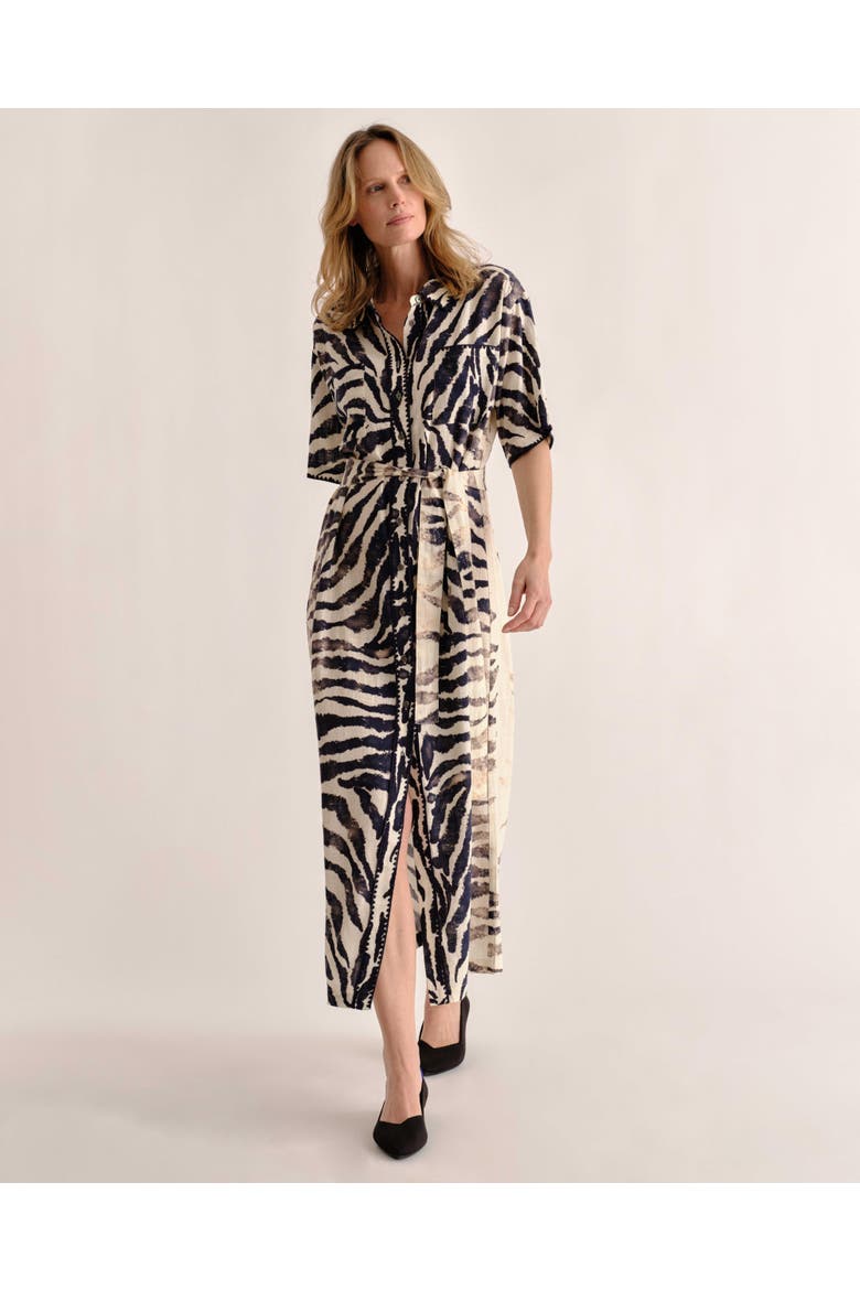 Lucia Midi Linen Shirt Dress