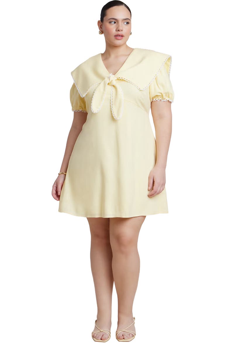Sailor Collar Mini Dress