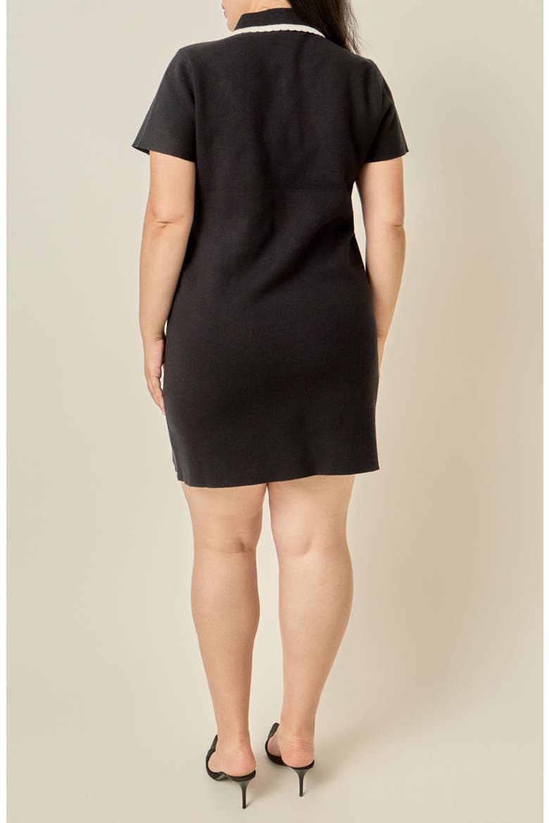 Scallop Detail Dress