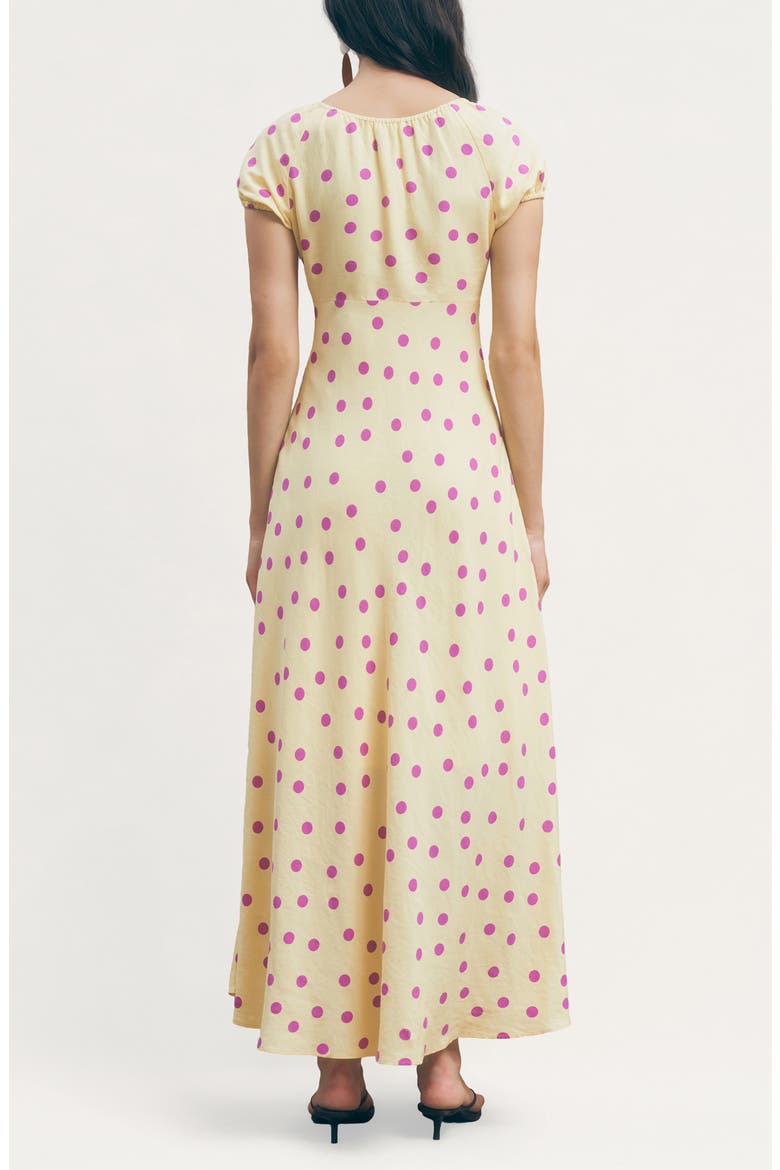 Natasha Polka Dot Maxi Dress
