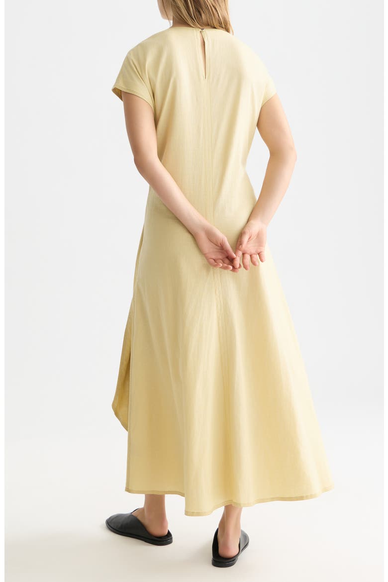 Relaxed Linen Blend Maxi Dress