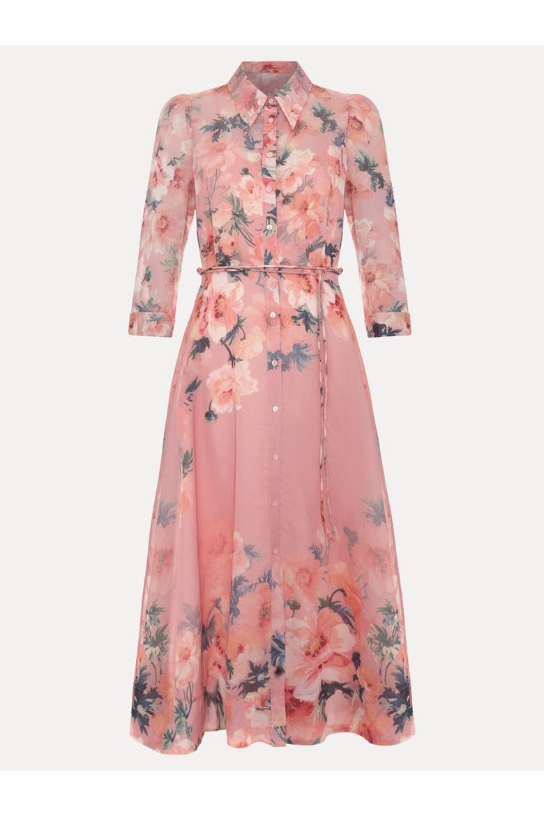 Anabella 3/4 Sleeve Midi Dress