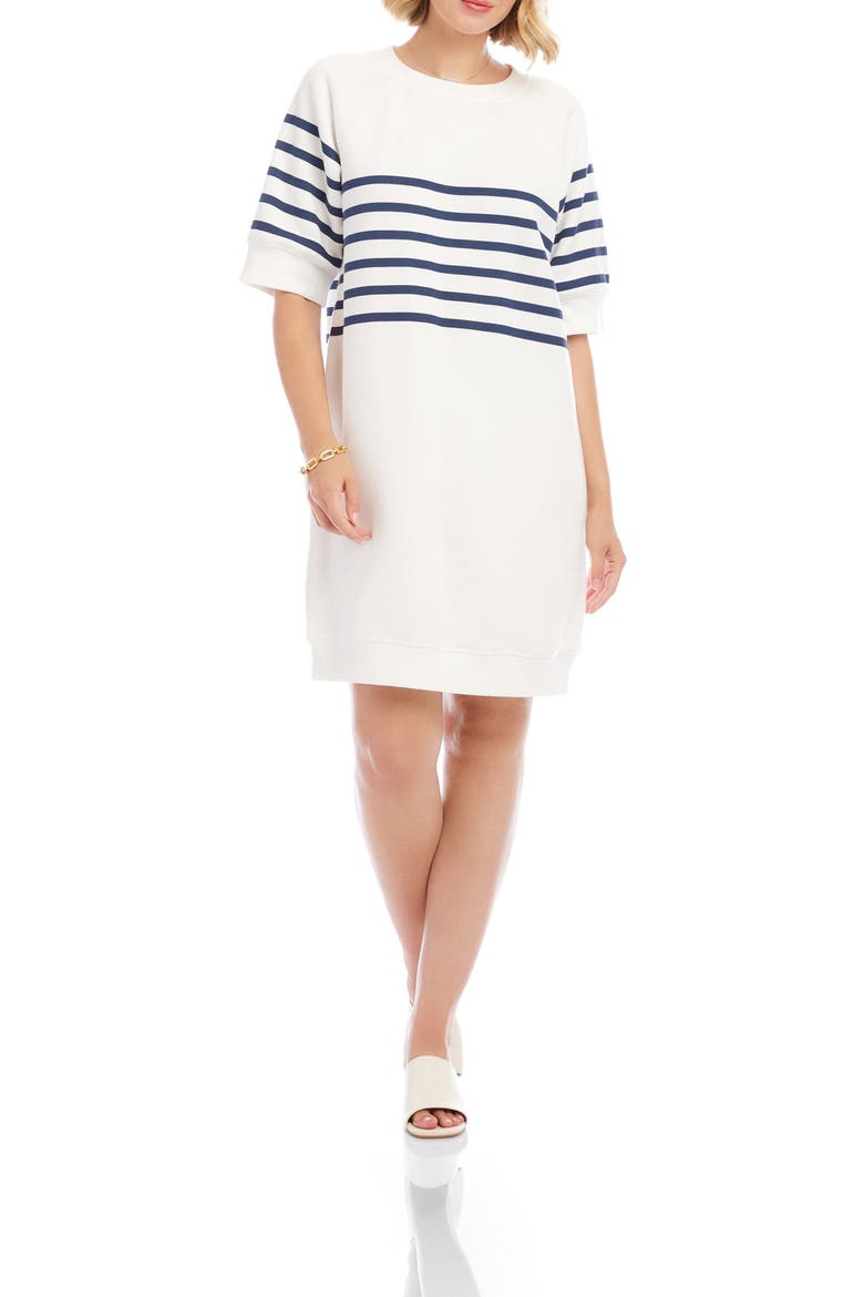 Raglan Sleeve Sweatshirt Dress