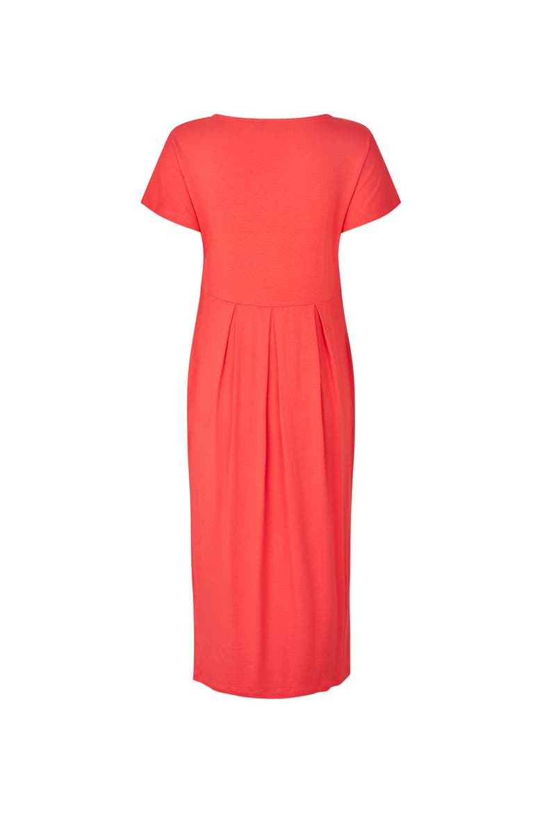 Gathered Waist Midi Dress
