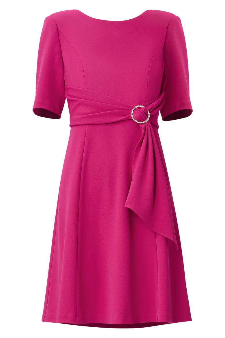 Tie Front High/Low Dress