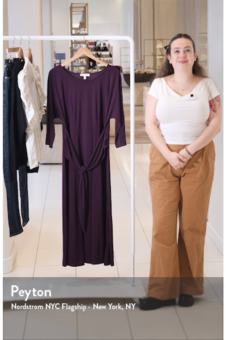 Tie Front Midi Dress