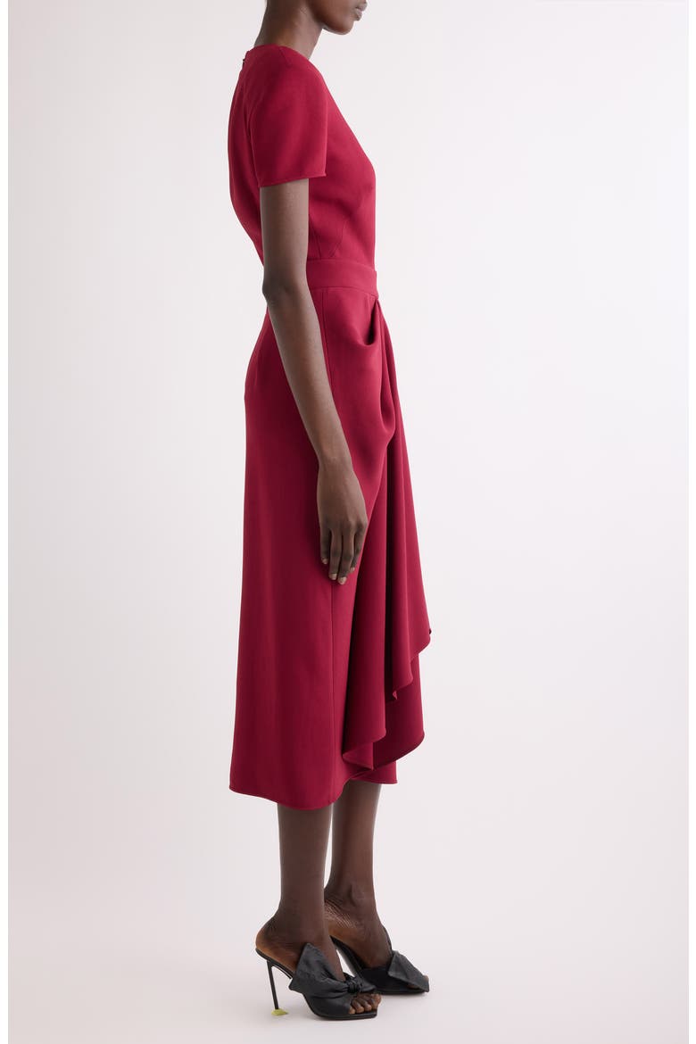 Wrapped Cady Midi Dress