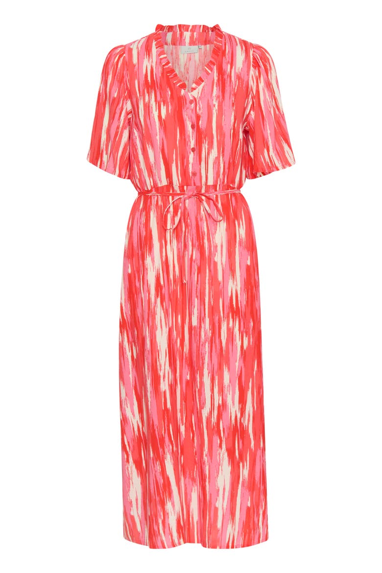 Arina Half Sleeve V-Neck Maxi Dress