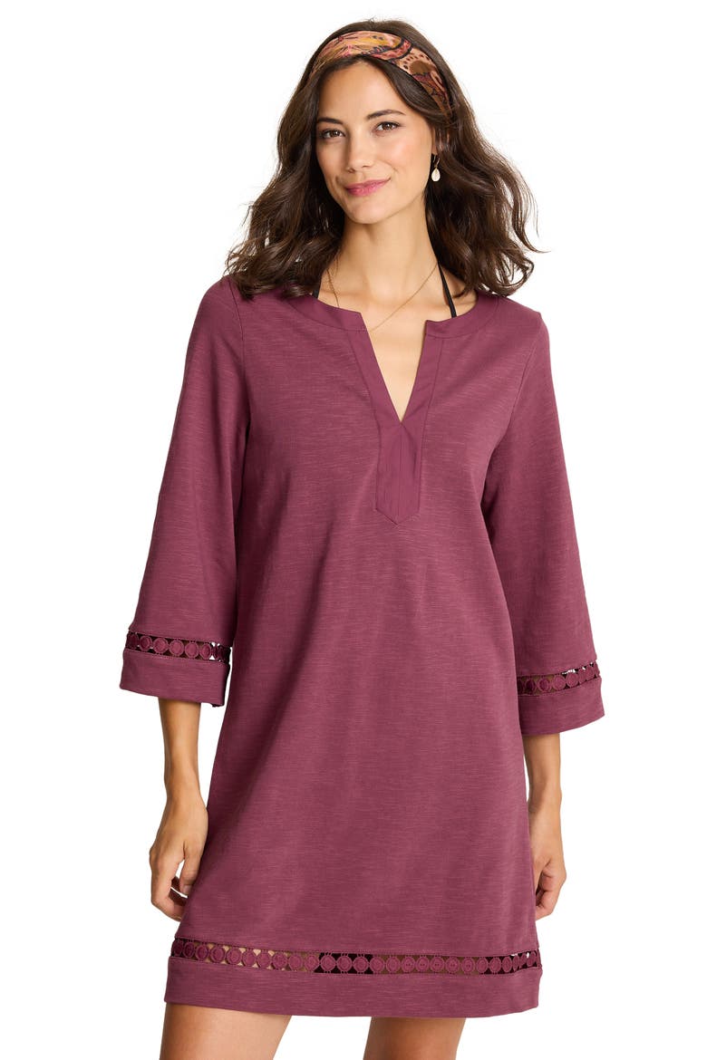 Sunset Harbor Long Sleeve Shift Dress