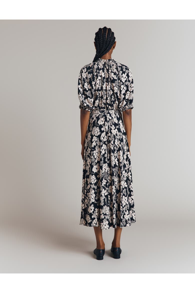 Dolly Printed Floral Midi Dress