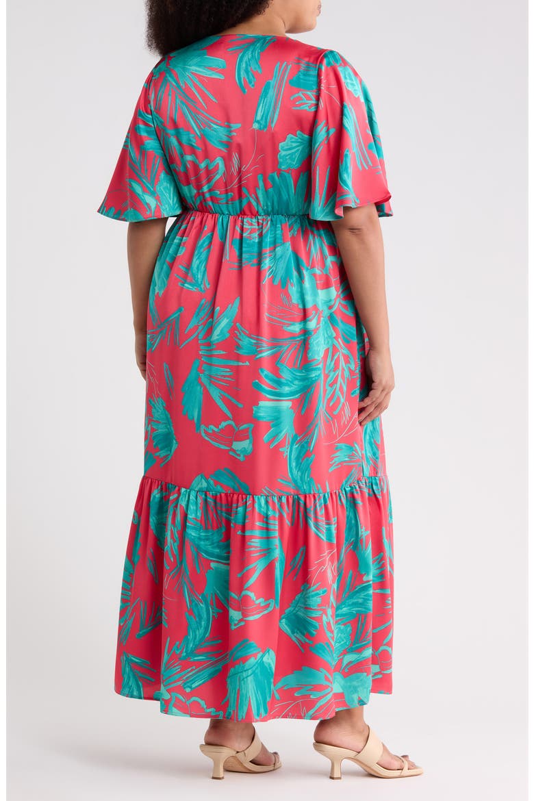 Palm Tropics Pismo Button Maxi Dress