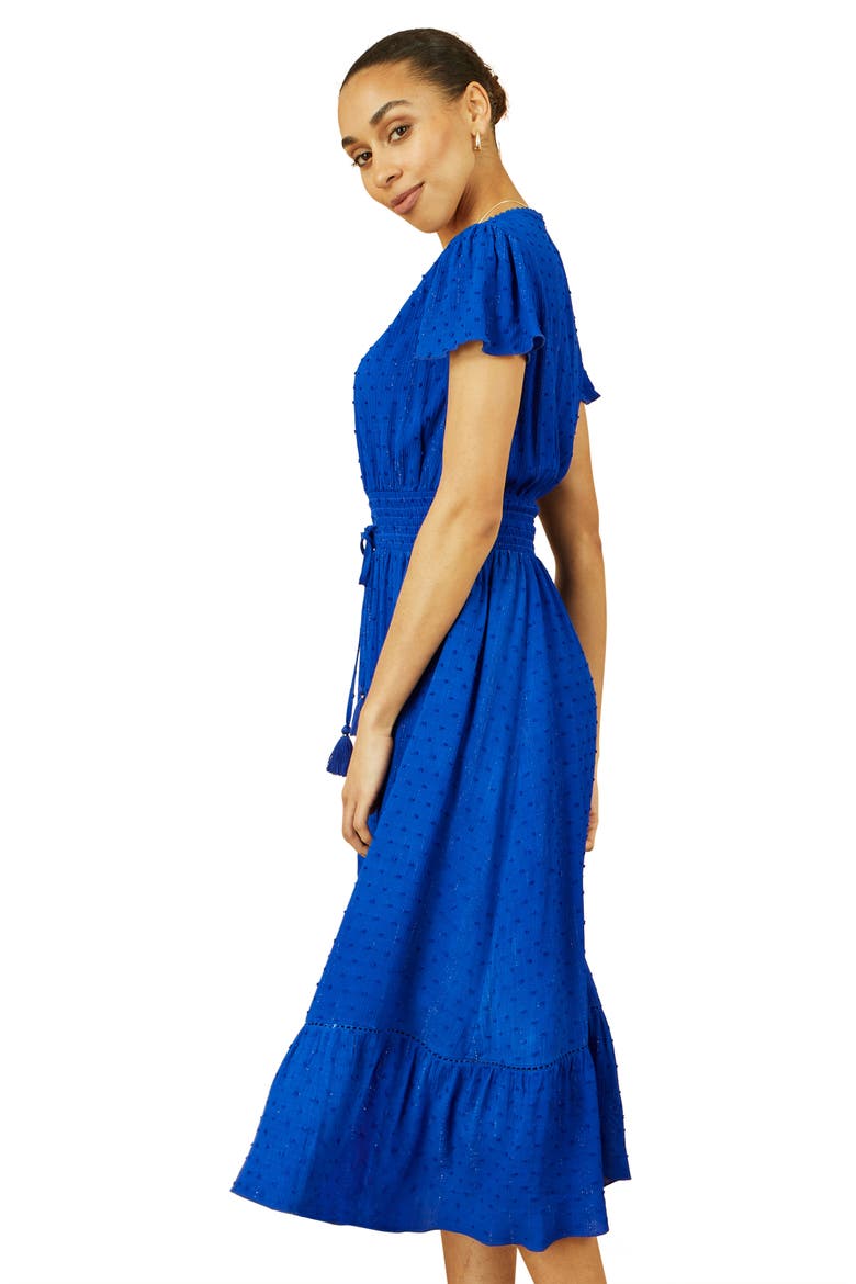 Button Detail Midi Dress