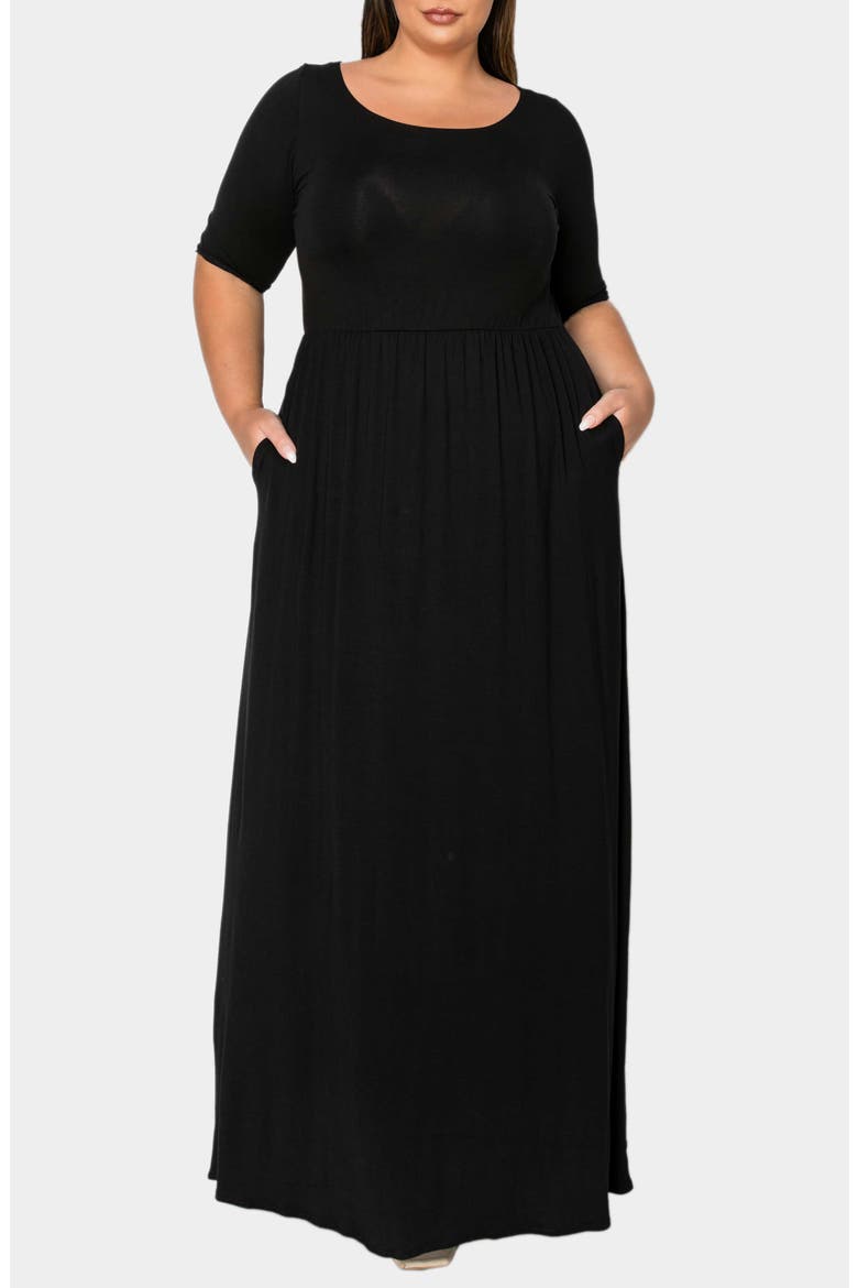 Eva Jersey Maxi Dress