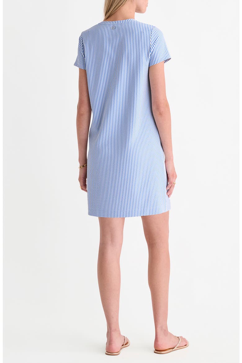 Seersucker Stripe Knit Dress