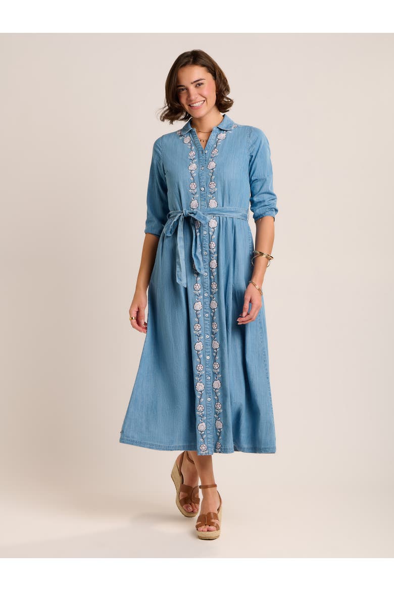 Viviana Embroidered Maxi Dress