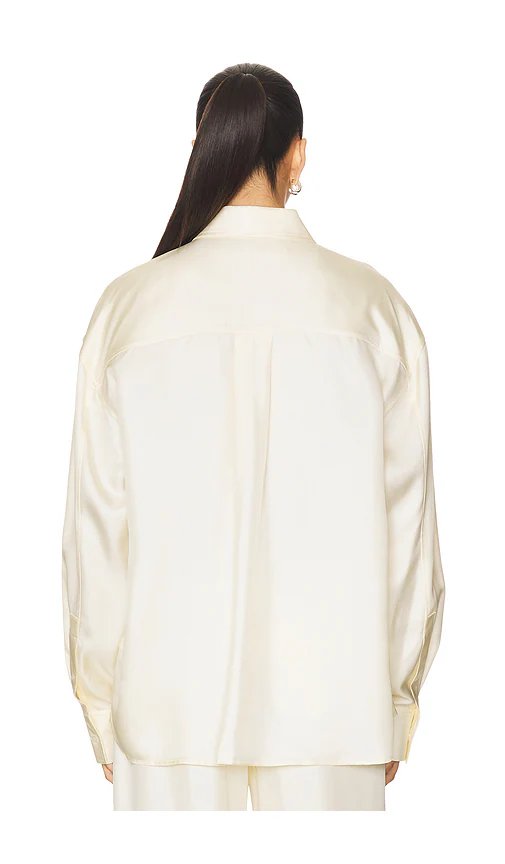 Alexander Wang Button Up Shirt in Ivory - Image 3