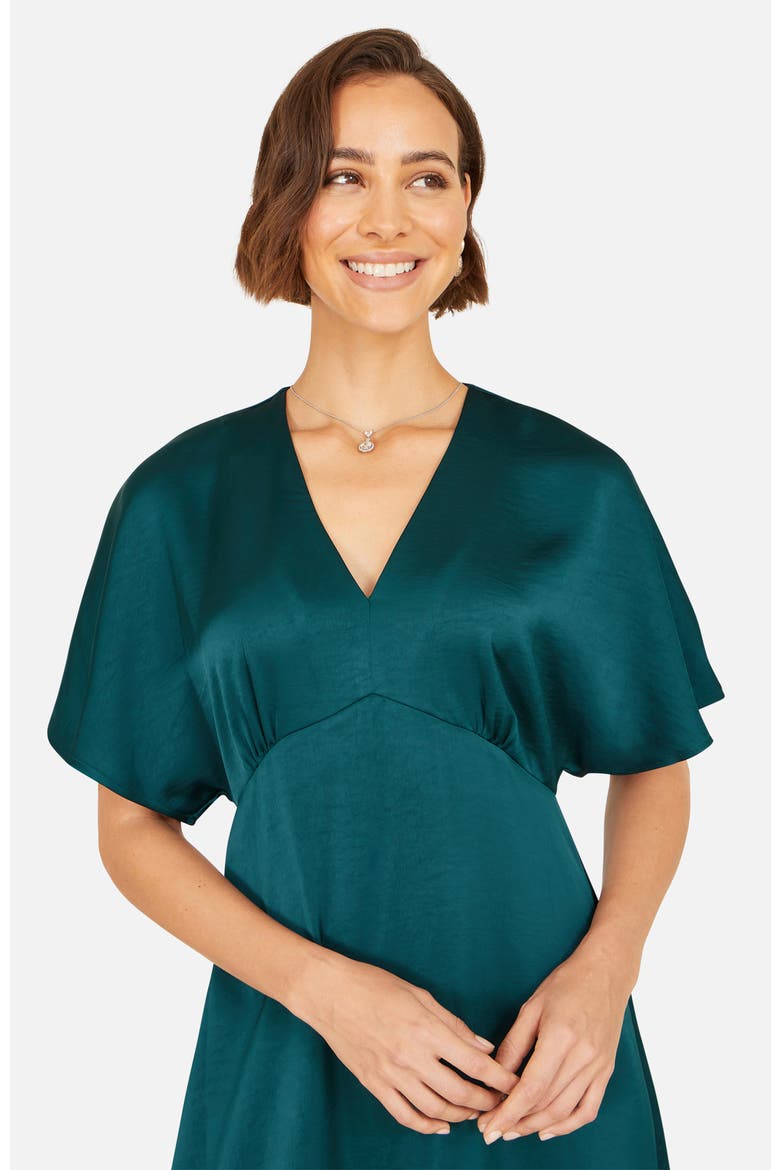 Satin Midi Dress