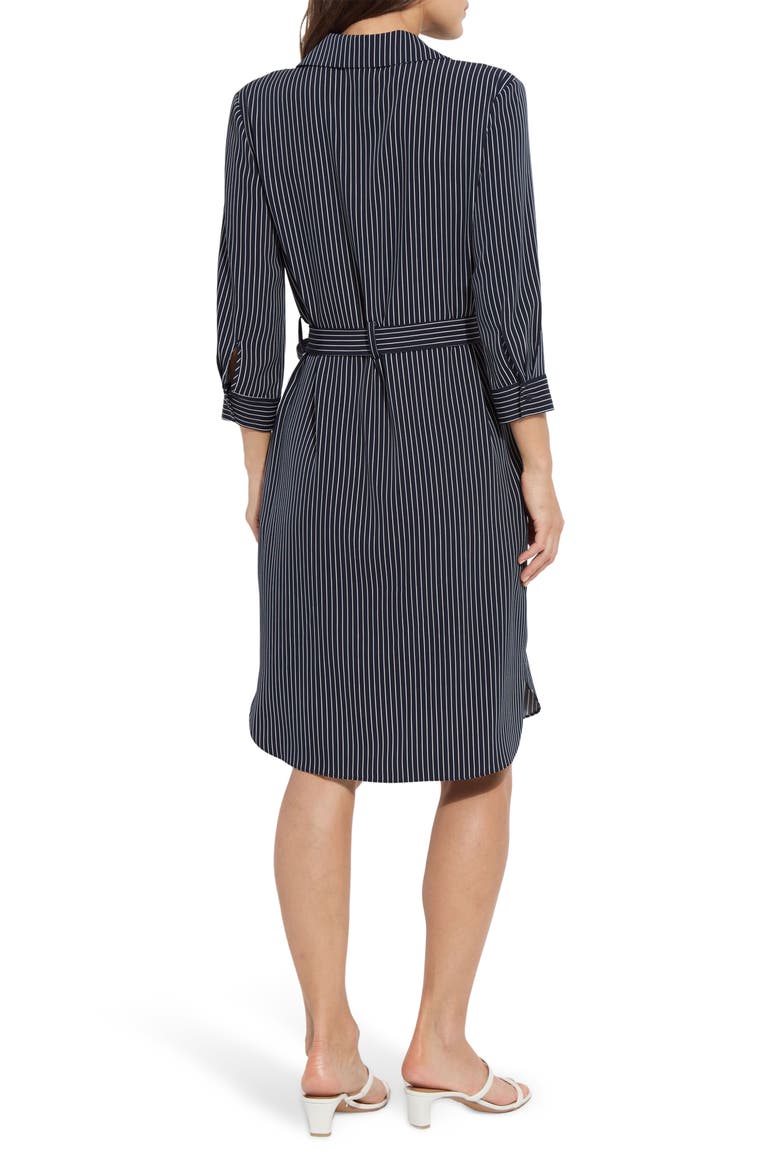 Stripe Popover Shirtdress