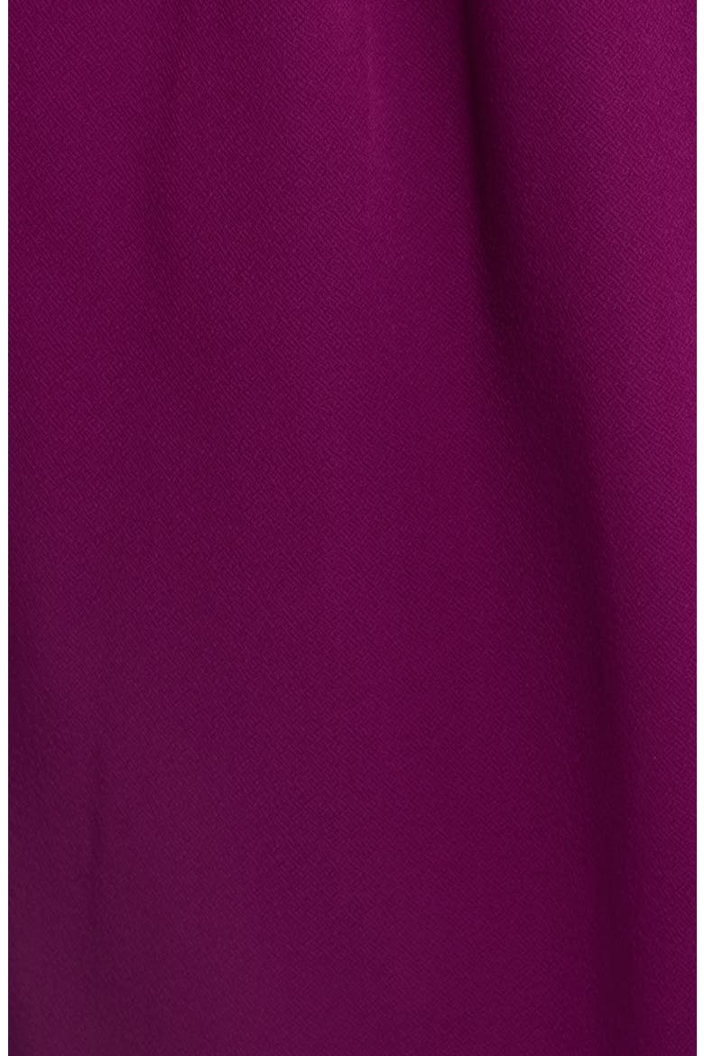 Blouson Long Sleeve Fit & Flare Midi Dress