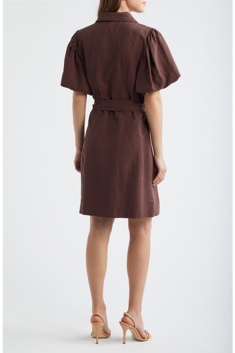 Lenni Button Front Minidress