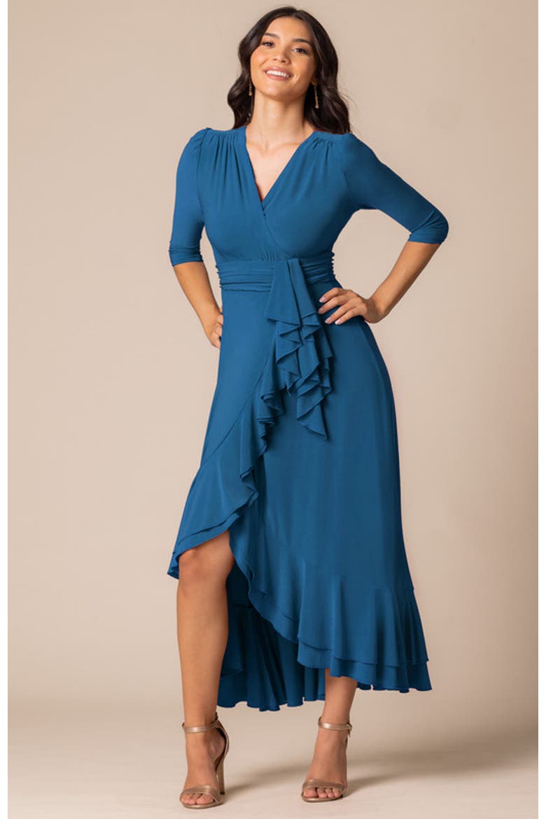 Veronica Ruffle Evening Gown