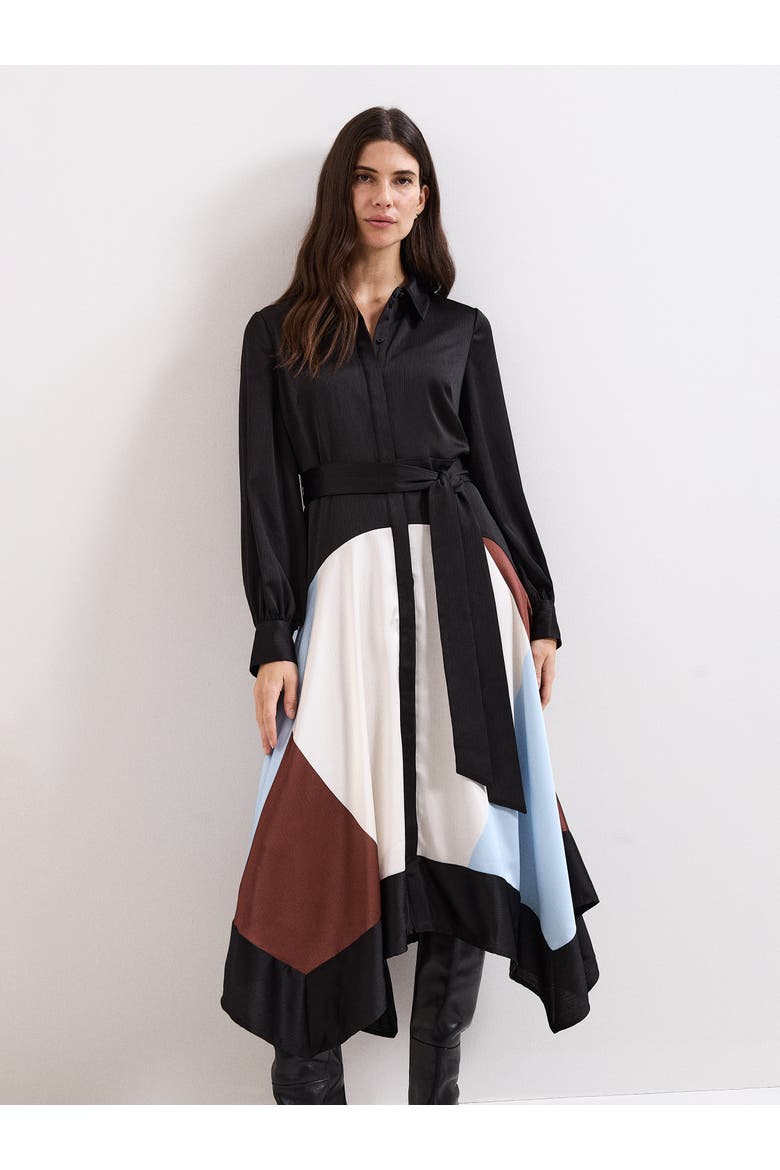 Samalie Satin Hanky Dress