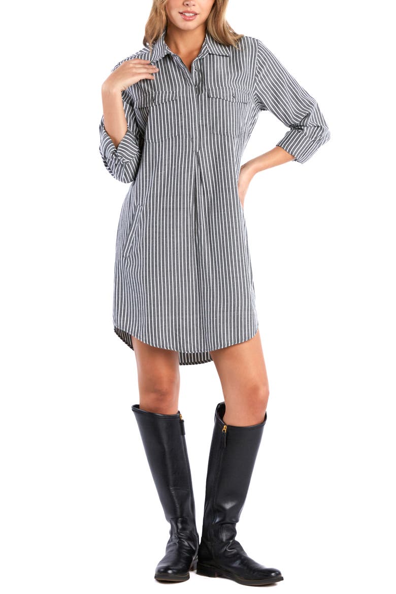 Jenifer Linen Blend Shirtdress