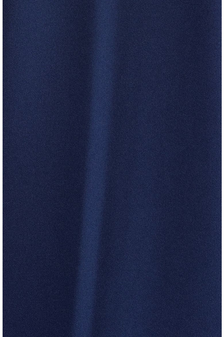 Durmela Contrast Trim Shift Minidress