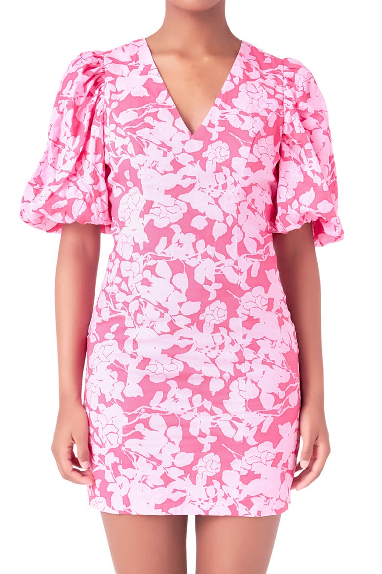 Floral Cotton Minidress