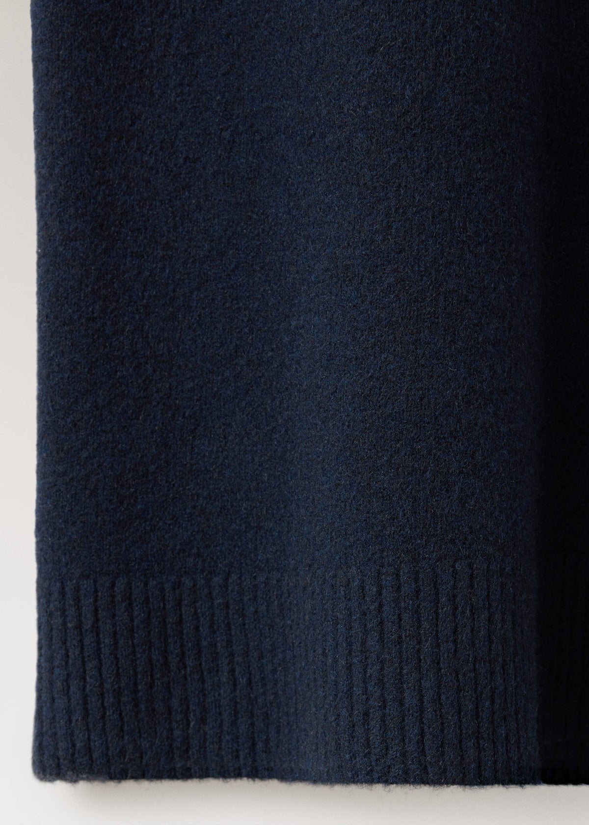 Turtleneck knit nightdress